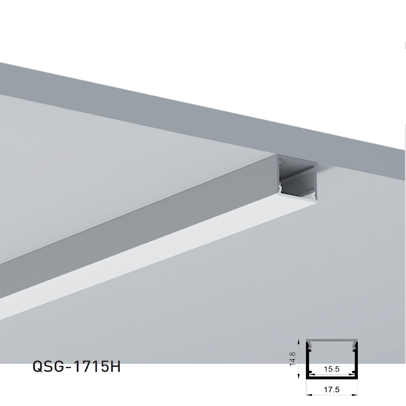 LED Strip Aluminum Profile For 15mm 5050 Double Row LED Strip LED Strip Aluminum Profile For 15mm 5050 Double Row LED Strip